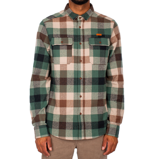 Chemise Lumber Fella Jungle Green