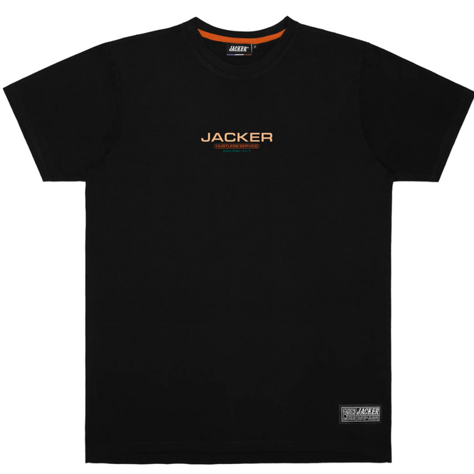 Hustler Service T-shirt Black