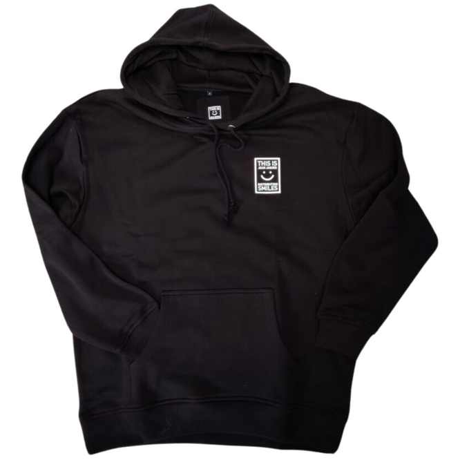 Basic Logo Hoodie Schwarz