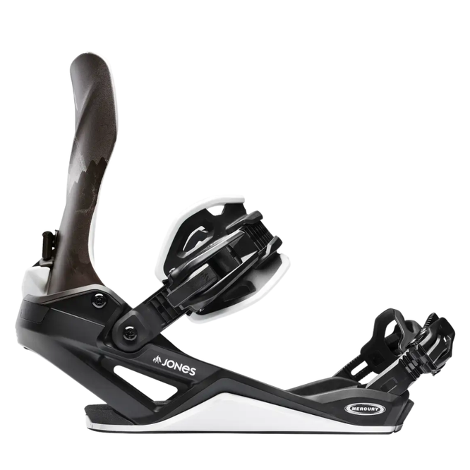 Mercury Fase Mtn Black/Silver 2027 Snowboard Bindings
