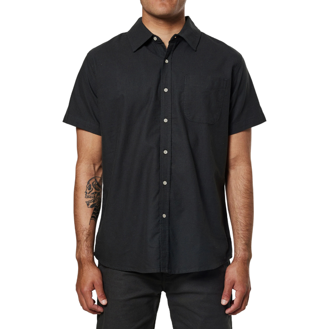 Colton Oxford Shirt Black Wash