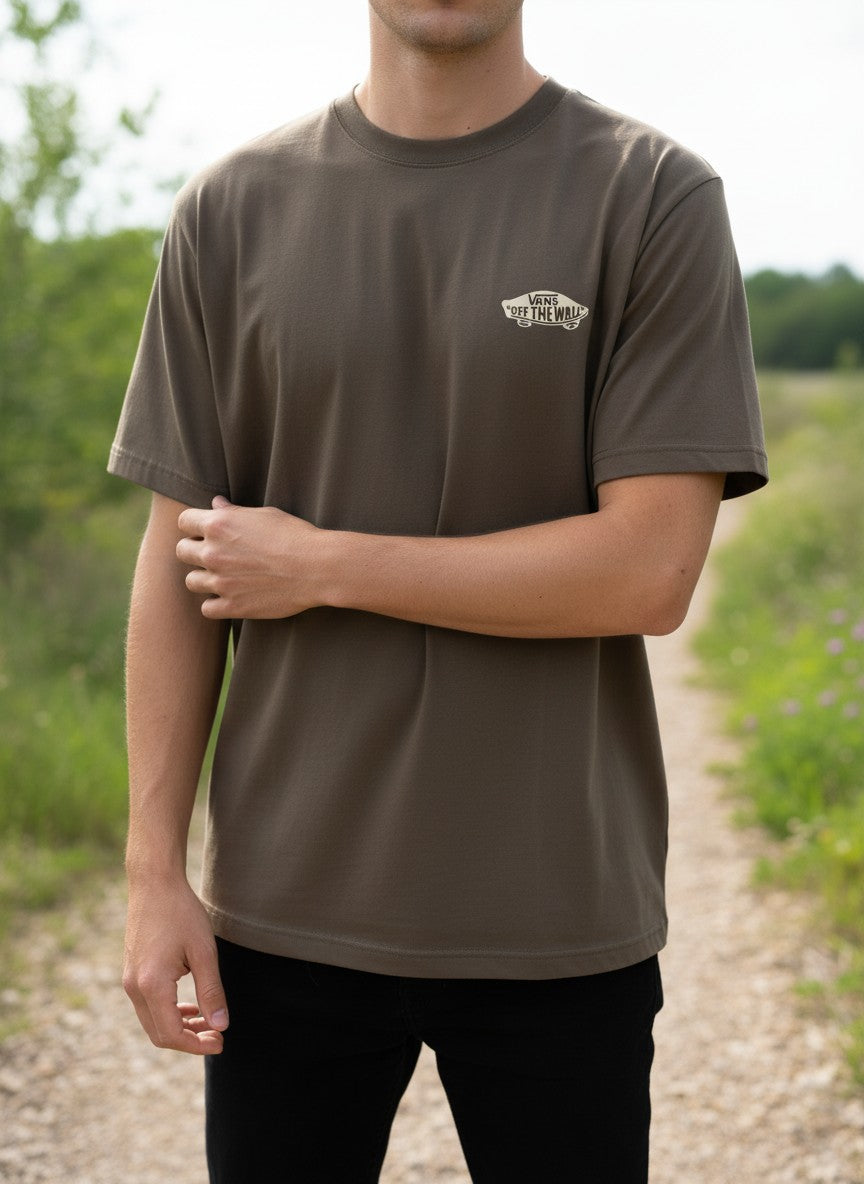 Kids Double Standard Fill T-Shirt Vintage Cocoa