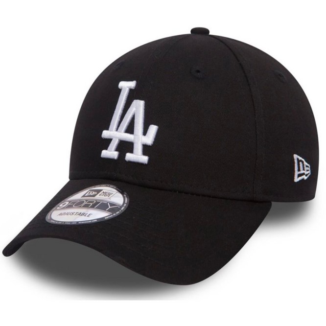 LA Dodgers Liga Basic 9Forty Schwarz/Optik Weiß