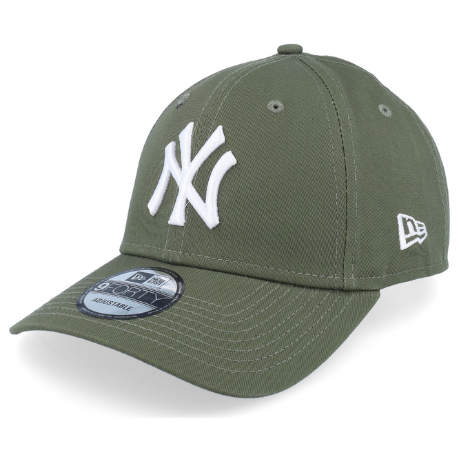 New York Yankees Liga wesentlich 9Forty Olive/Weiß