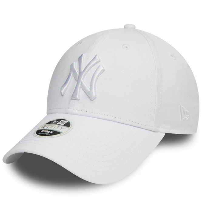 Damen New York Yankees 9FORTY Kappe wesentlich weiß