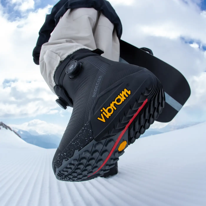 Kita Black Snowboard Boots