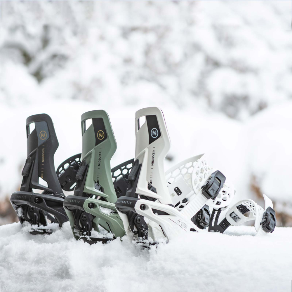 Nidecker Supermatic 2026 Black Snowboard Bindings – Stoked Boardshop Nidecker Supermatic 2026 Black Snowboard Bindings – Stoked Boardshop