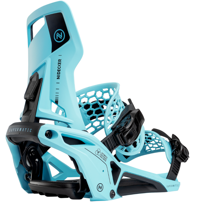 Fixations de snowboard Supermatic 2025 Escapecyan