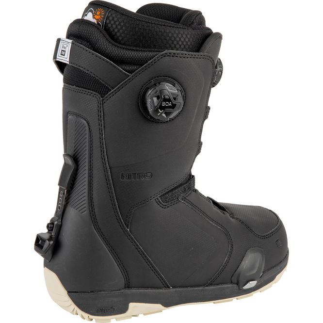 Darkseid BOA Step On Schwarz 2024 Snowboardschuhe