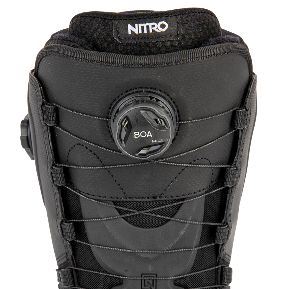 Nitro Darkseid BOA Step On Black 2024 Snowboard Boots – Stoked Nitro Darkseid BOA Step On Black 2024 Snowboard Boots – Stoked