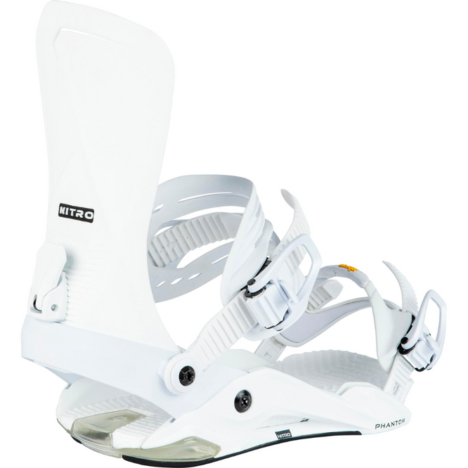 Phantom White 2024 Snowboard Bindungen