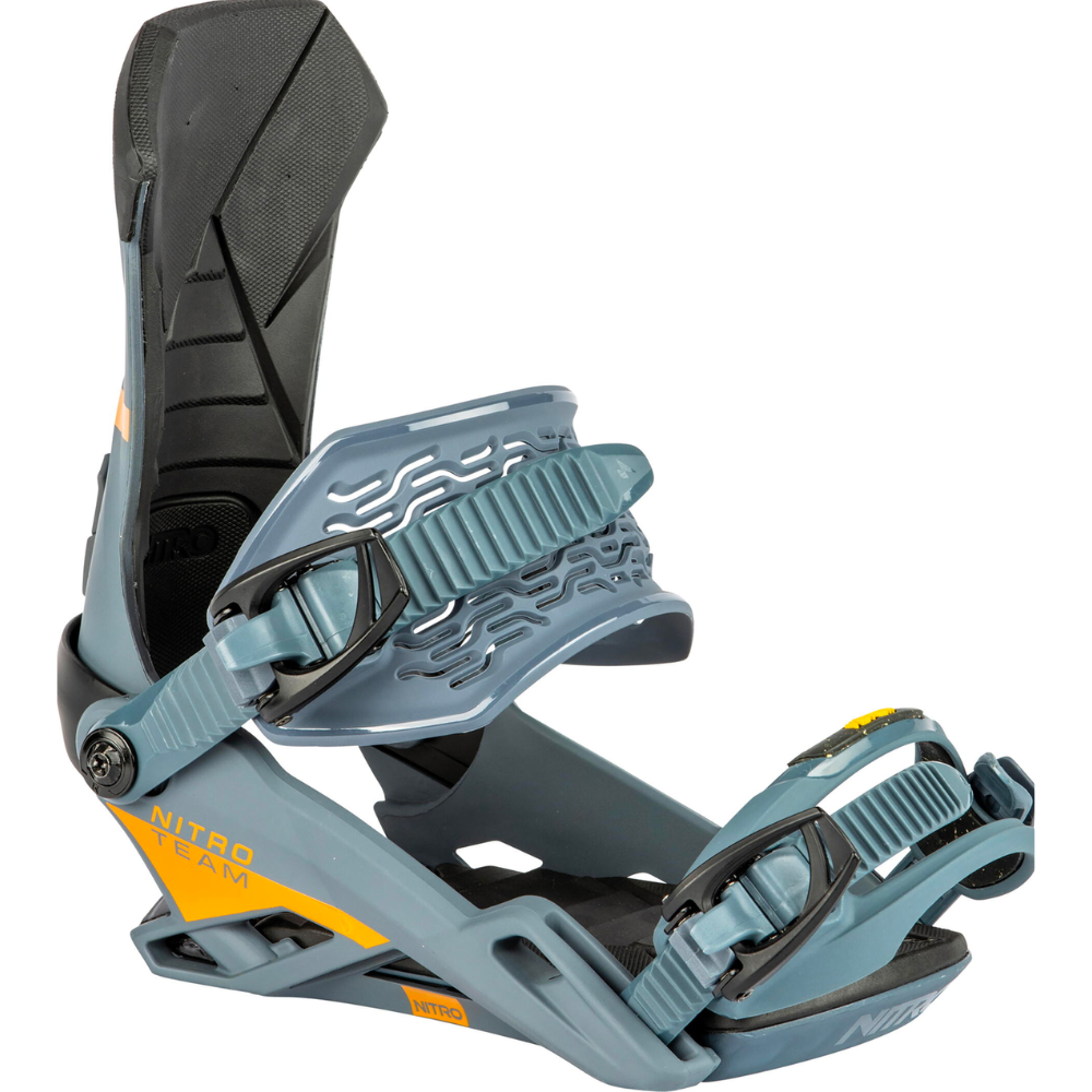 Team Gunmetal 2024 Snowboard Bindings Stoked