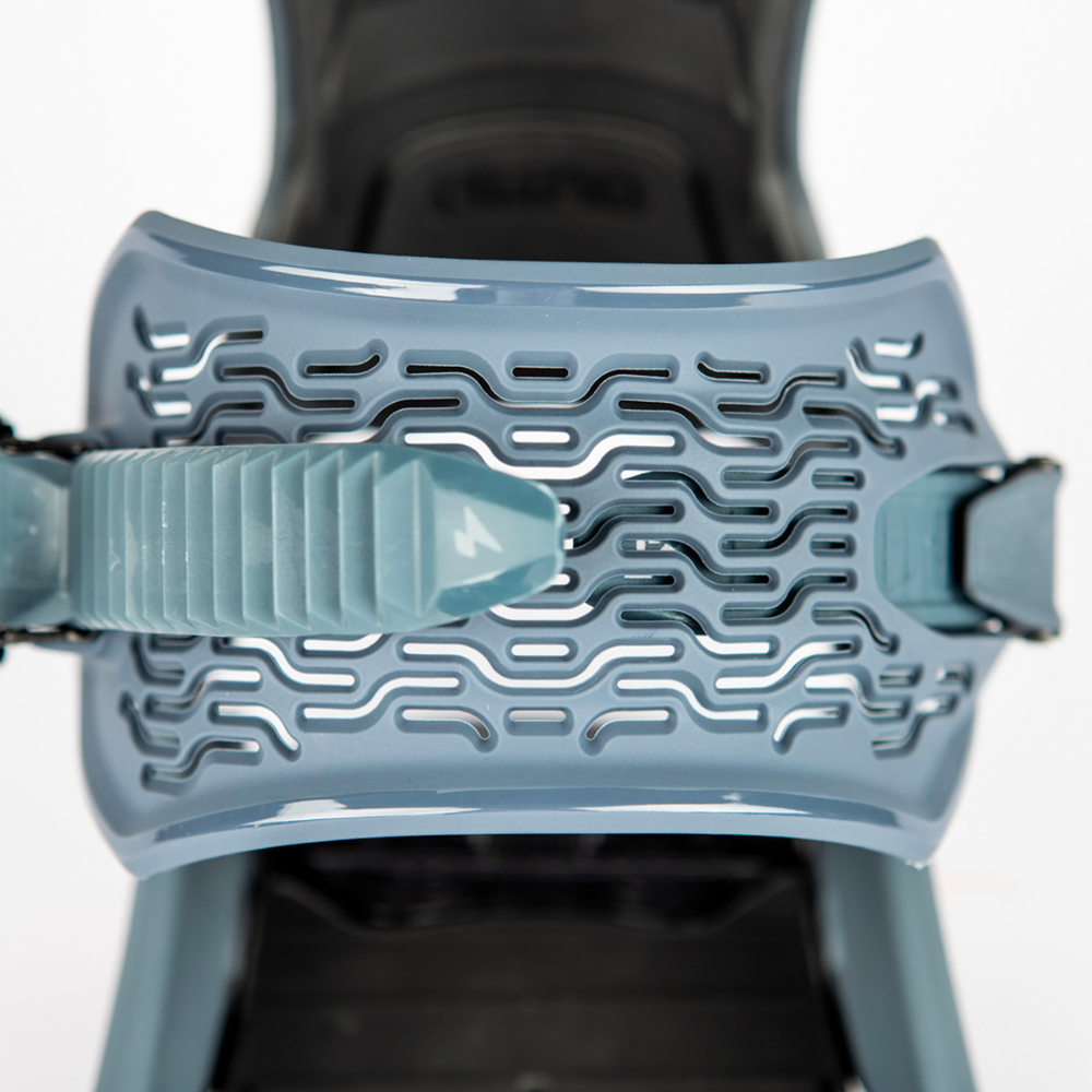 Team Gunmetal 2024 Snowboard Bindings Stoked