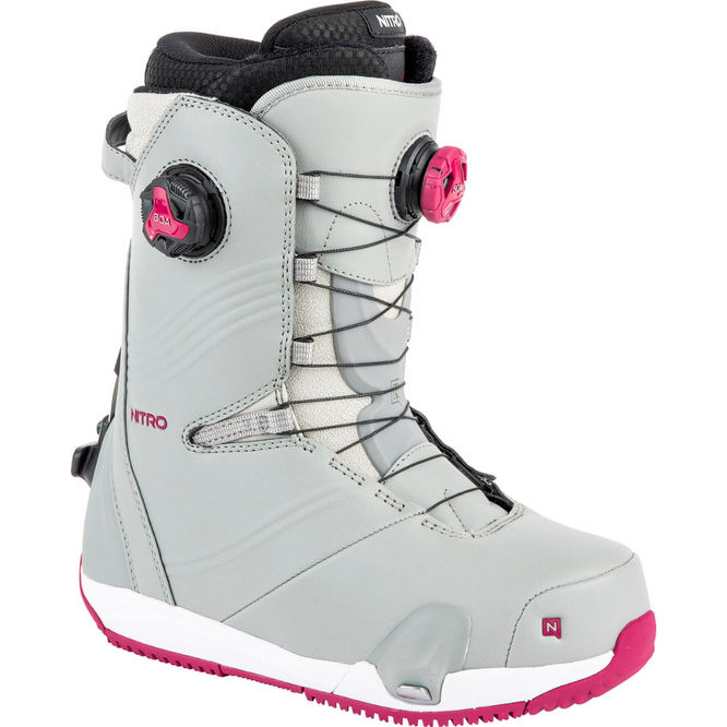 Womens Dynasty BOA Iron/White 2024 Snowboard Boots