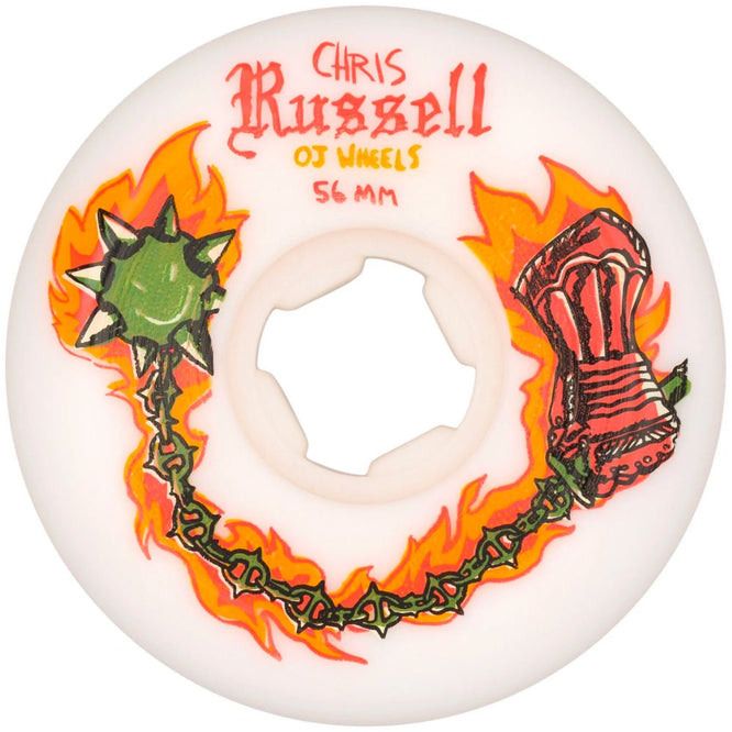 Chris Russell Elite Hardline 101a 56mm Roues de Skateboard