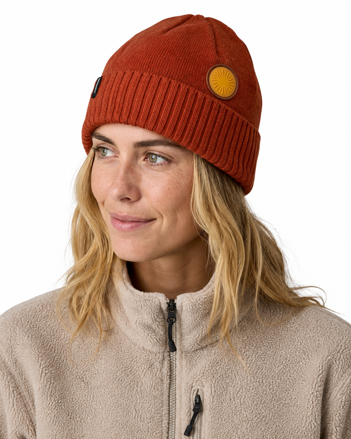 Brodeo Beanie Spirited Sun: Burnished Red