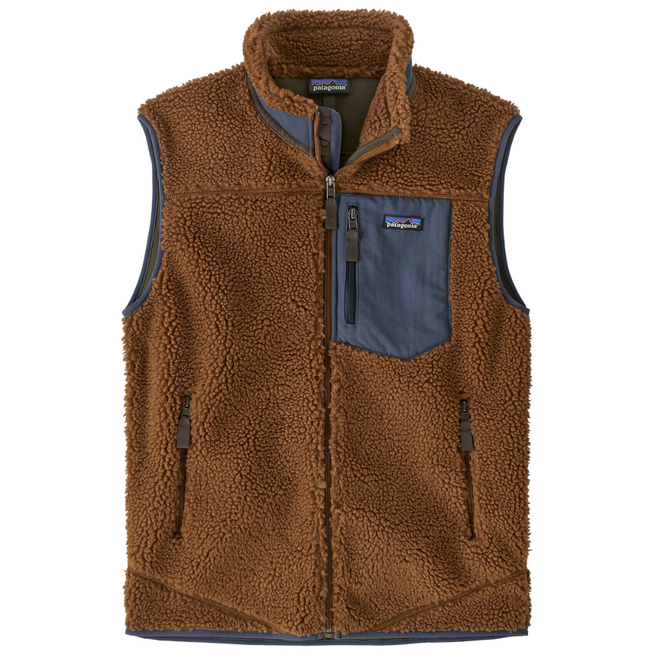 Classic Retro-X® Fleece Vest Shelter Brown