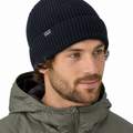 Fishermans Rolled Beanie Black