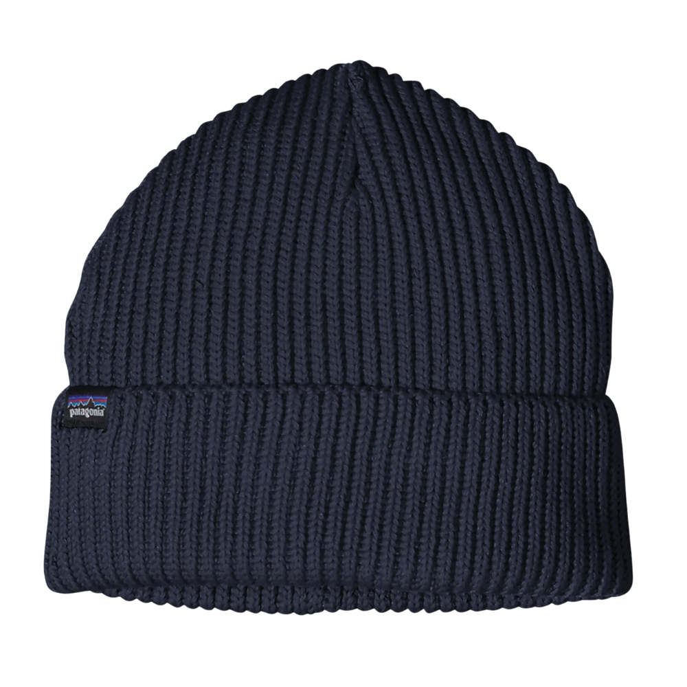 Fishermans Rolled Beanie Navy Blue