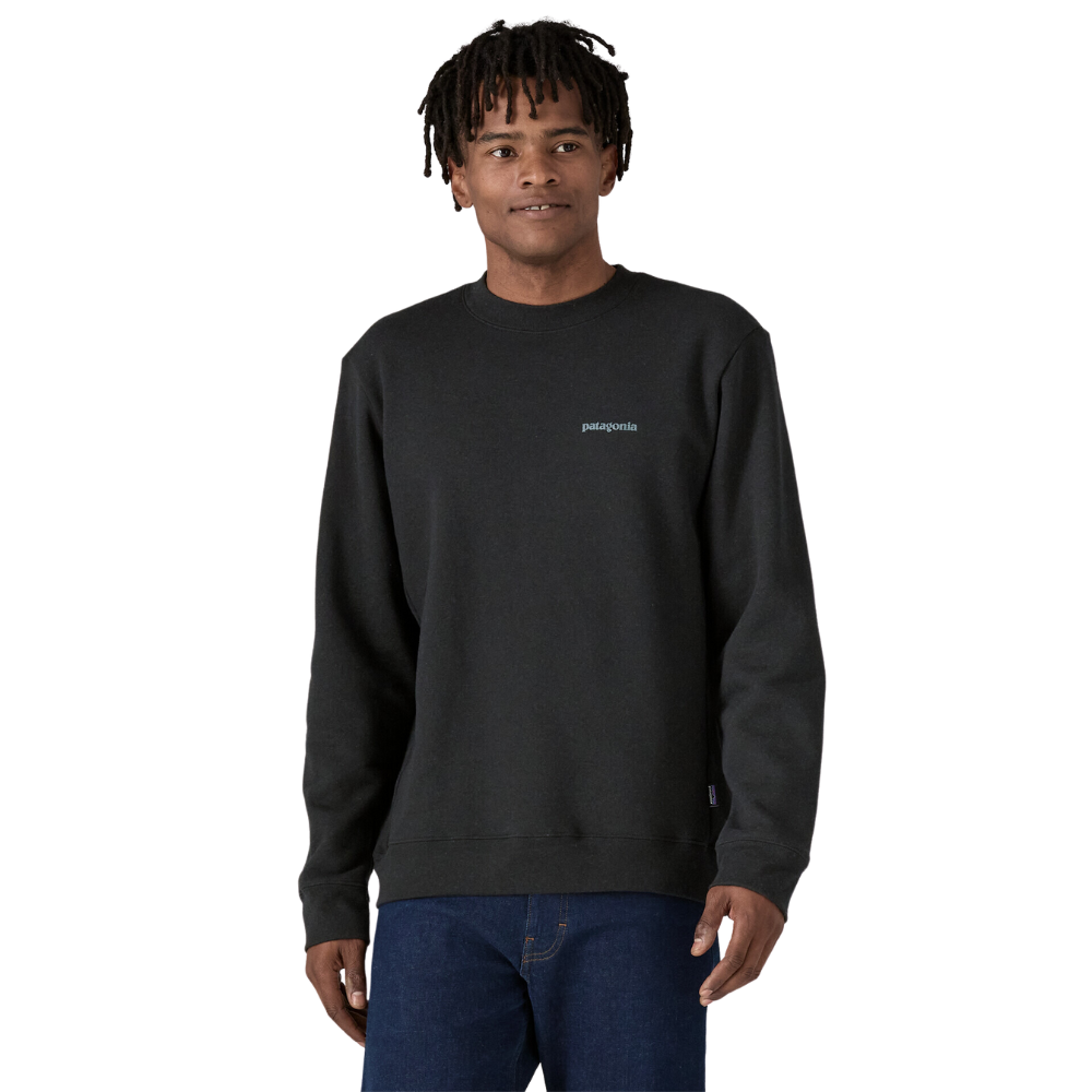 Fitz Roy Icon Uprisal Crew Sweatshirt Ink Black