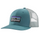 Kids Trucker Hat P-6 Logo: Birch White