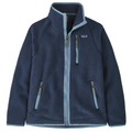 Kids Retro Pile Jacket Khaki