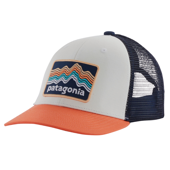 Kids Ridge Rise Stripe Cap Coho Coral
