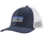 Kids Trucker Hat P-6 Logo: Birch White