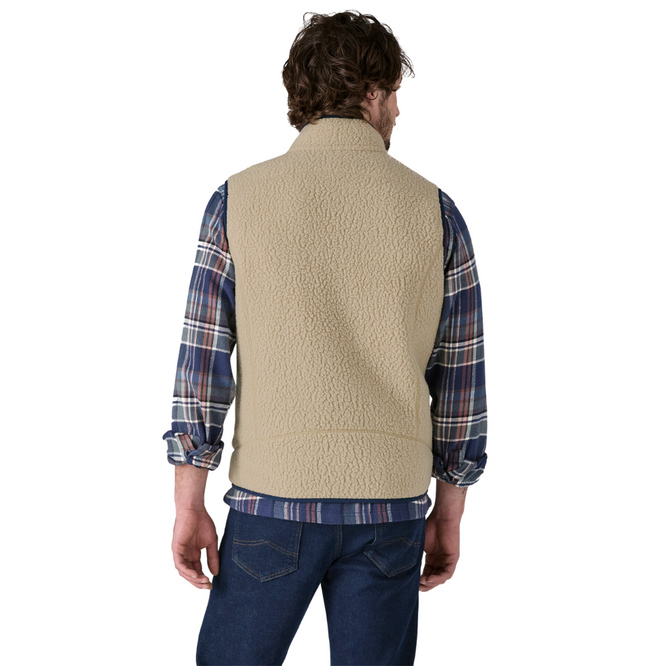 Retro Pile Fleece Cardigan Khaki