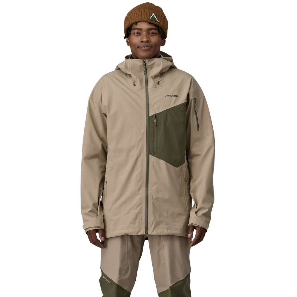 Patagonia SnowDrifter Snowboard Jacket Seabird Grey – Stoked Boardshop Patagonia SnowDrifter Snowboard Jacket Seabird Grey – Stoked Boardshop