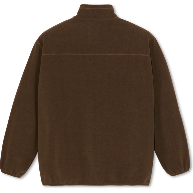 Basic Fleece Jacket Brown