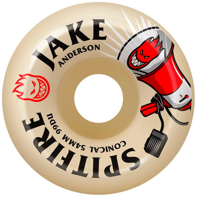 F4 Jake Anderson Burn Squad Konische 54mm 99a Skateboard Räder