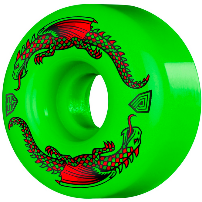 Dragon Roues de skateboard Formula Green 52mm 93a
