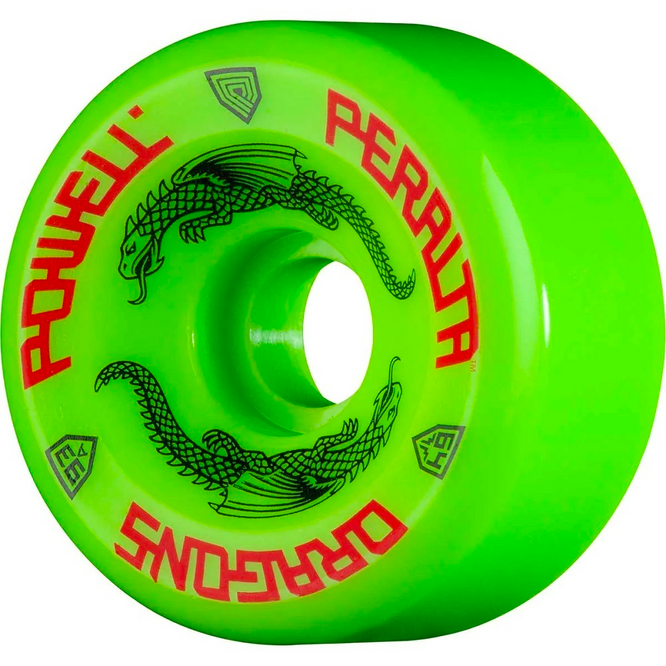 Dragon Roues de skateboard Formula Green 64mm 93a