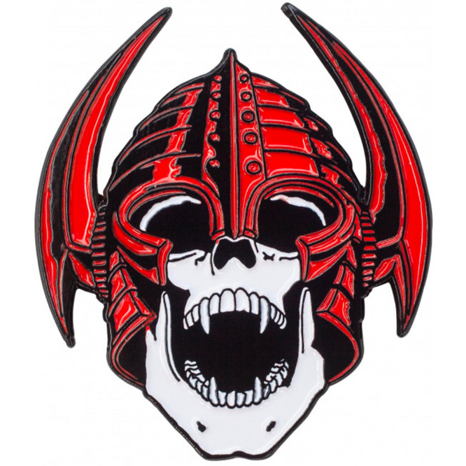 Welinder Nordic Skull Pin Rouge