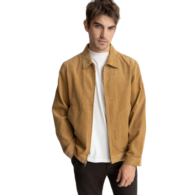 Cord Utility Jacket Camel