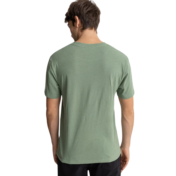 Leinen-T-Shirt Seafoam