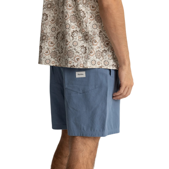 Mod Brushed Twill Jam Shorts Schiefer