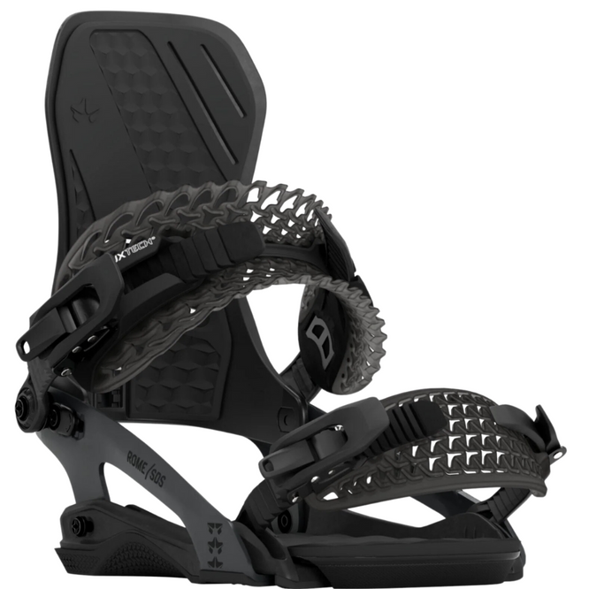 D.O.D. Black 2025 Snowboard Bindings
