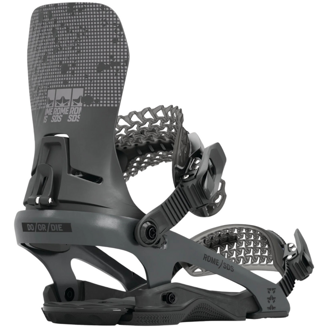 D.O.D. Black 2025 Snowboard Bindings
