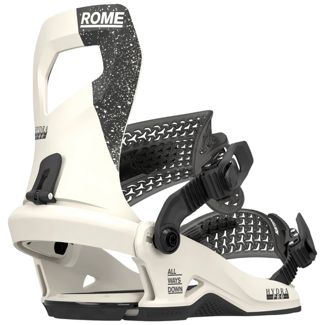 Hydra Pro Bone White 2025 Snowboard Bindings