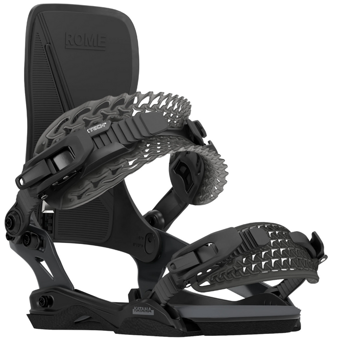 Katana Black 2025 Snowboard Bindings