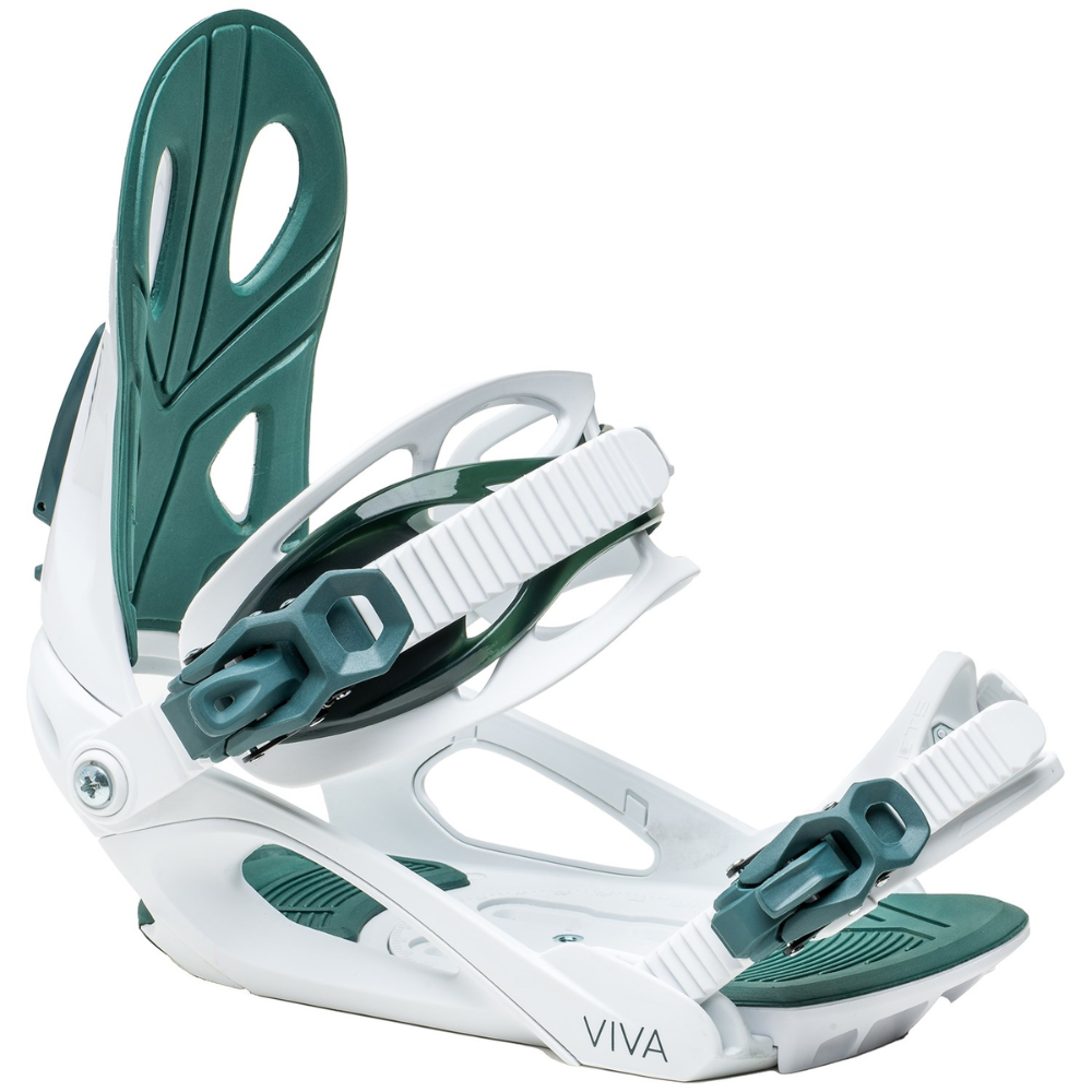Roxy Womens Viva White 2025 Snowboard Bindings – Stoked Boardshop