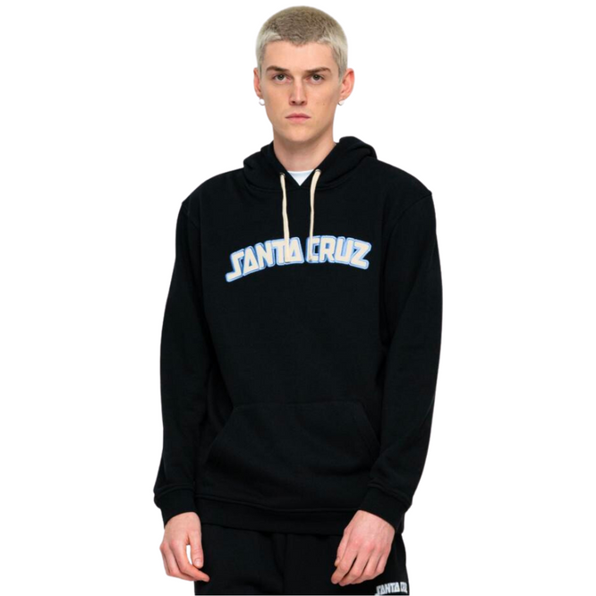 Arch Strip Hoodie Noir