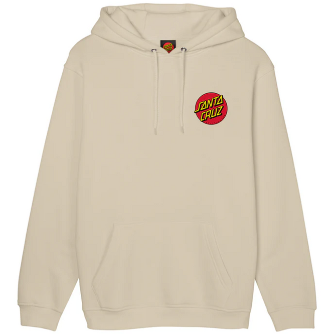 Classic Dot Chest Hoodie Blond Wood