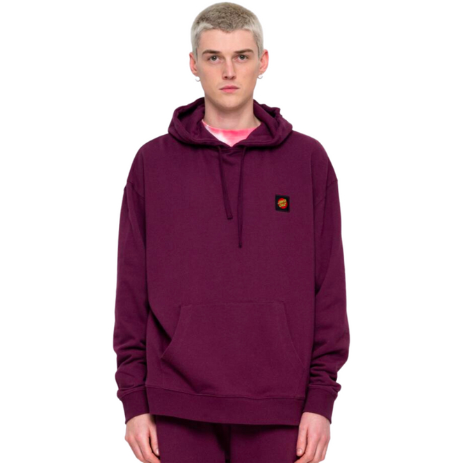 Classic Label Hoodie Beetroot