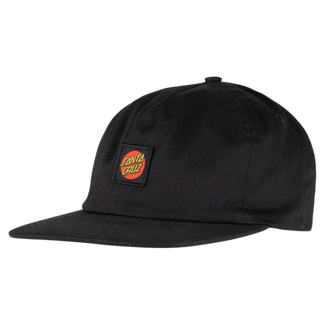 Cruz Label Cap Snapback Black