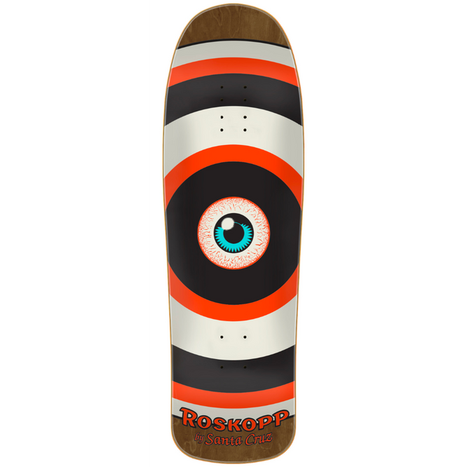 Rosskopp Target Eye Reissue 9,625 pouces Skateboard Deck