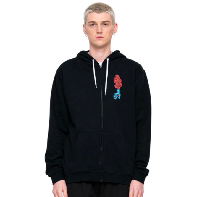 Speed Wheels Scream Zip Hoodie Noir