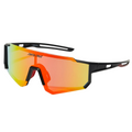 Strip Racer Sunglasses White/Blue